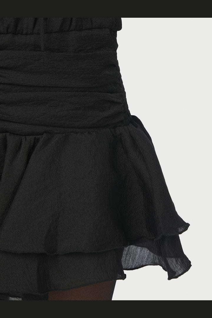 Neo Noir - Bari Chiffon Dress 166918 - 100 - Black