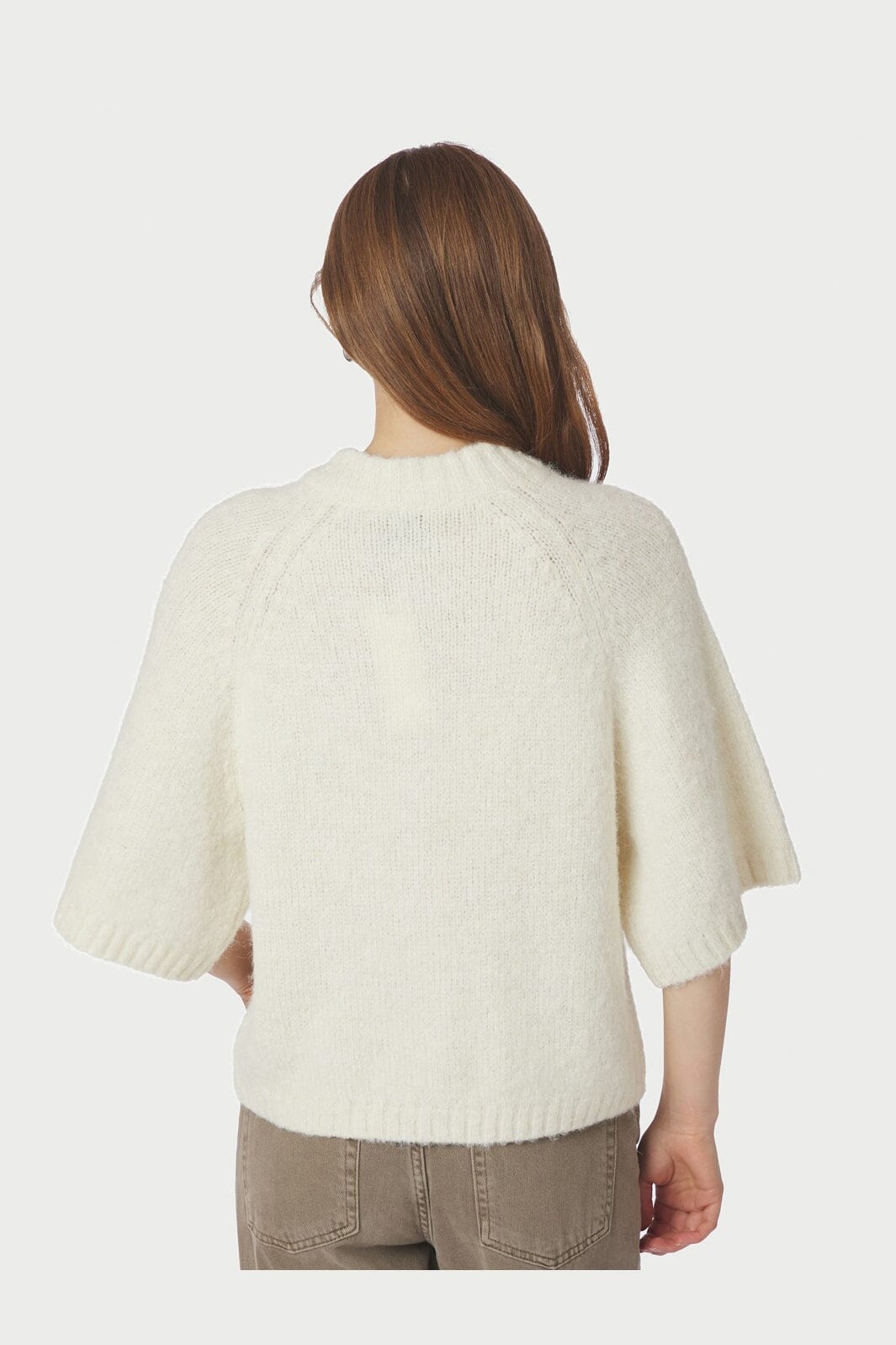 Neo Noir - Benuta Fluffy Knit Cardigan 165816 - 121 - Off White