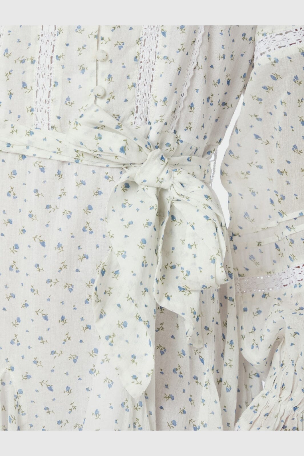 Neo Noir - Birgitte Print Flower Dress 168731 - 121 - Off White