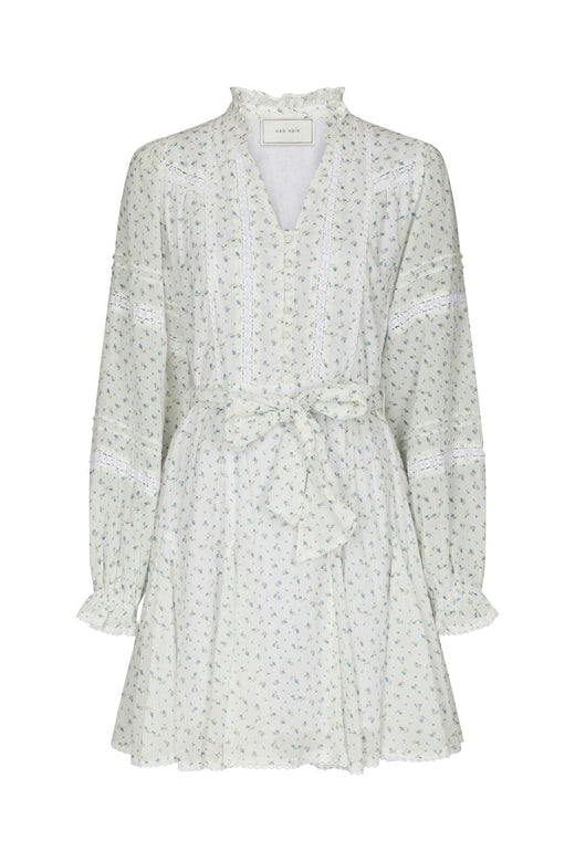 Neo Noir - Birgitte Print Flower Dress 168731 - 121 - Off White