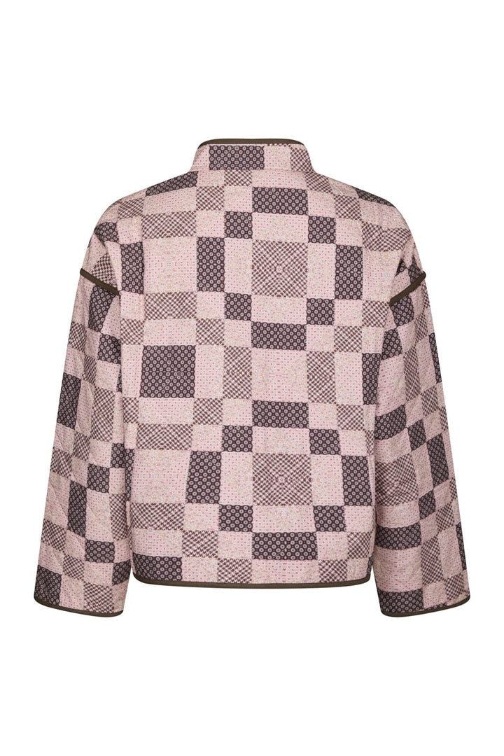 Neo Noir - Calah Square Mix Jacket 164793 - 165 - Rose