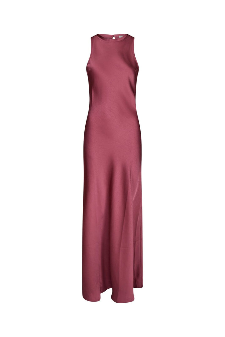 Neo Noir - Celinie Heavy Sateen Dress 165621 - 430 - Cherry Pink