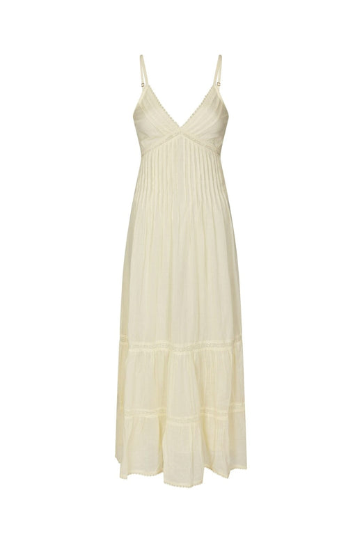 Neo Noir - Elorie S Voile Dress 169065 - 416 - Butter Yellow