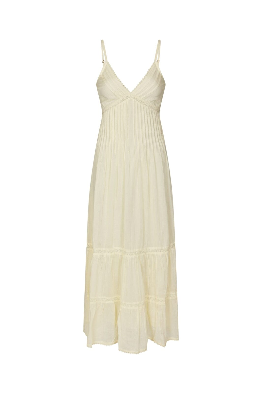 Neo Noir - Elorie S Voile Dress 169065 - 416 - Butter Yellow