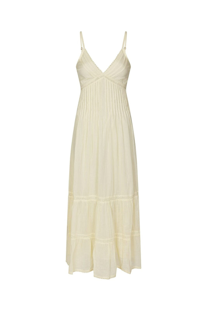 Neo Noir - Elorie S Voile Dress 169065 - 416 - Butter Yellow