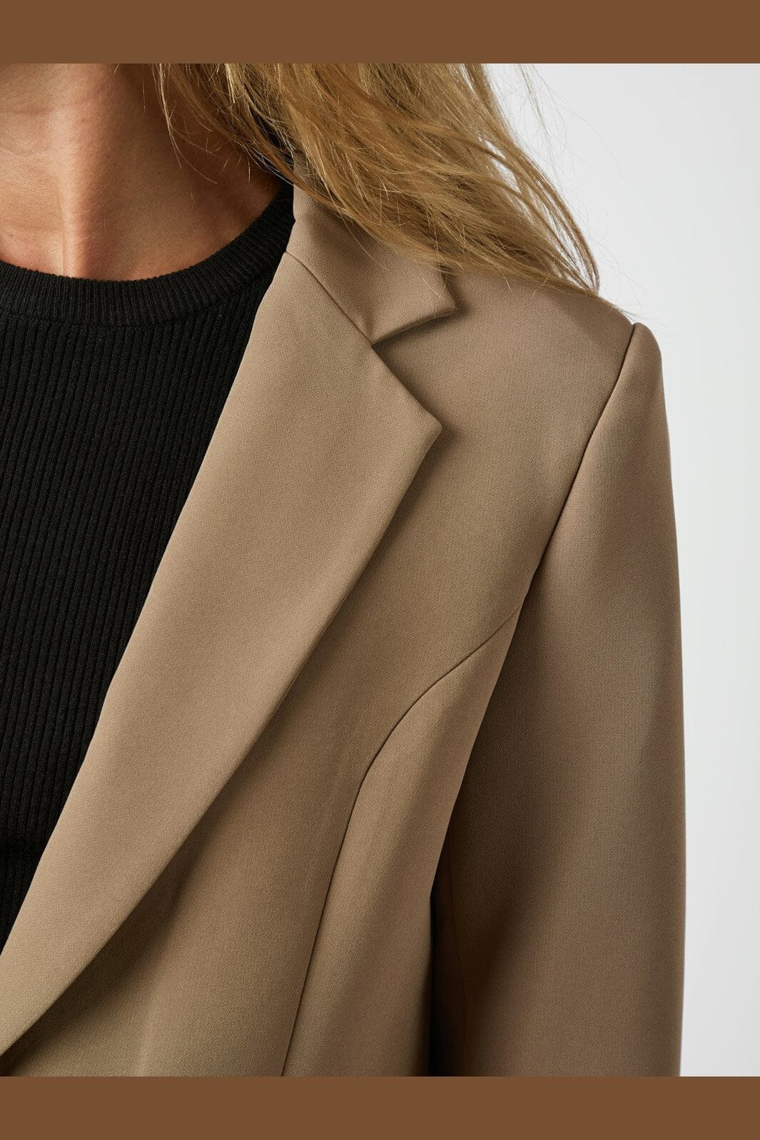 Neo Noir - Francine Suit Blazer 166616 - 306 - Dusty Brown