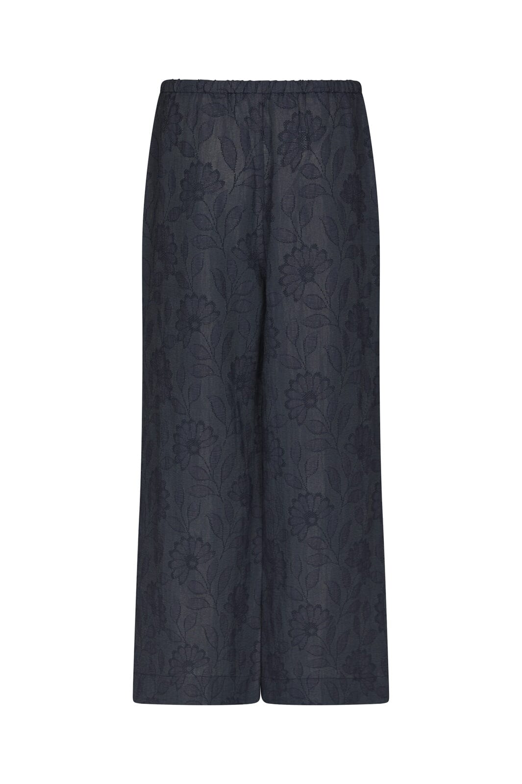 Neo Noir - Heifa Flower Stripe Pants 168495 - 534 - Dark Blue