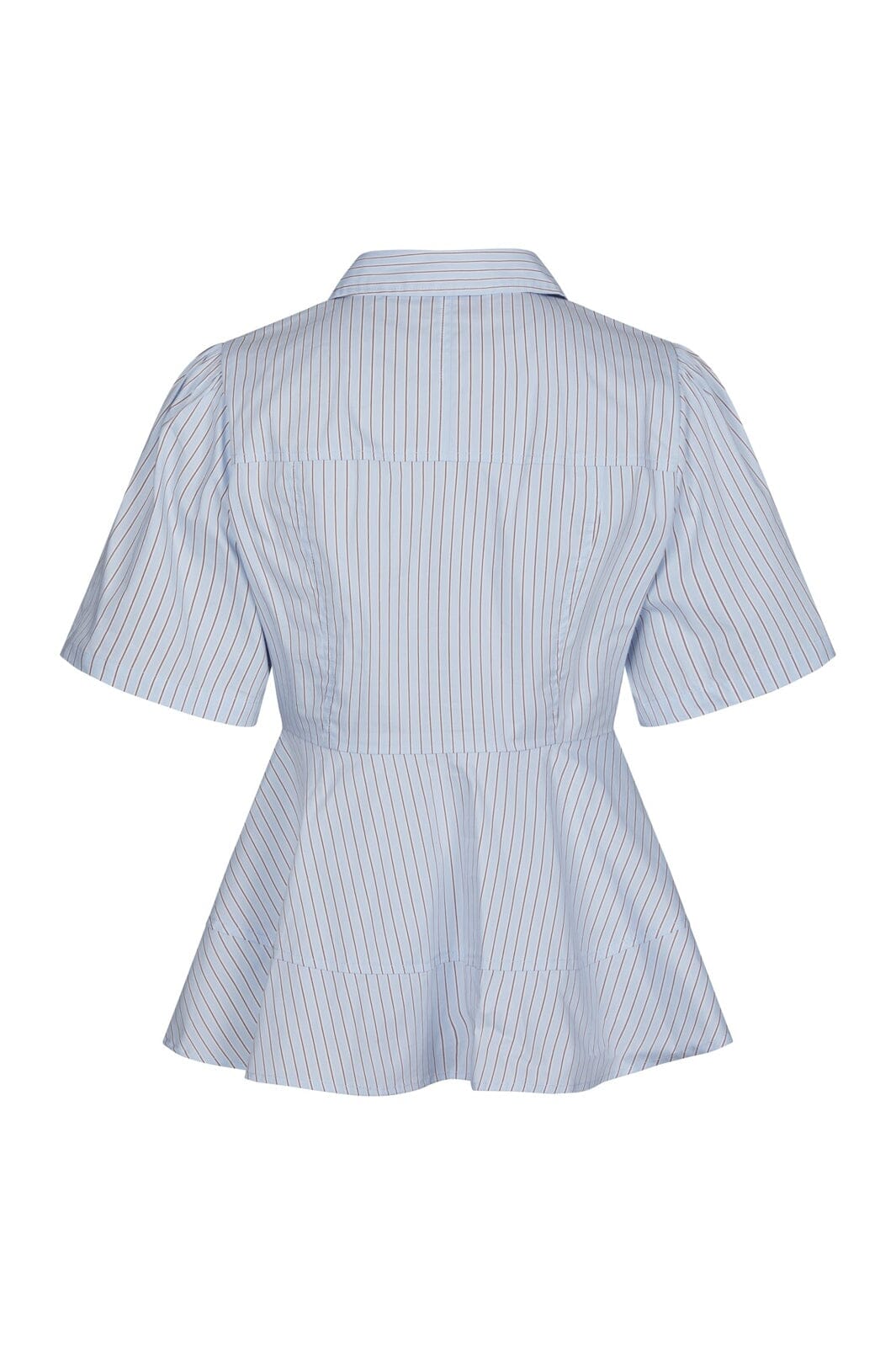 Neo Noir - Janelle Stripe Shirt 168838 - 417 - Blue/Brown Stripe