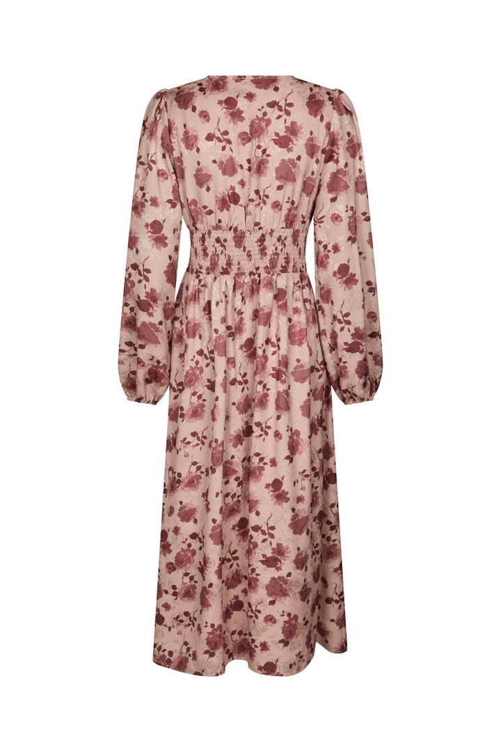 Neo Noir - Jellie Print Dress 167561 - 630 - Dusty Rose