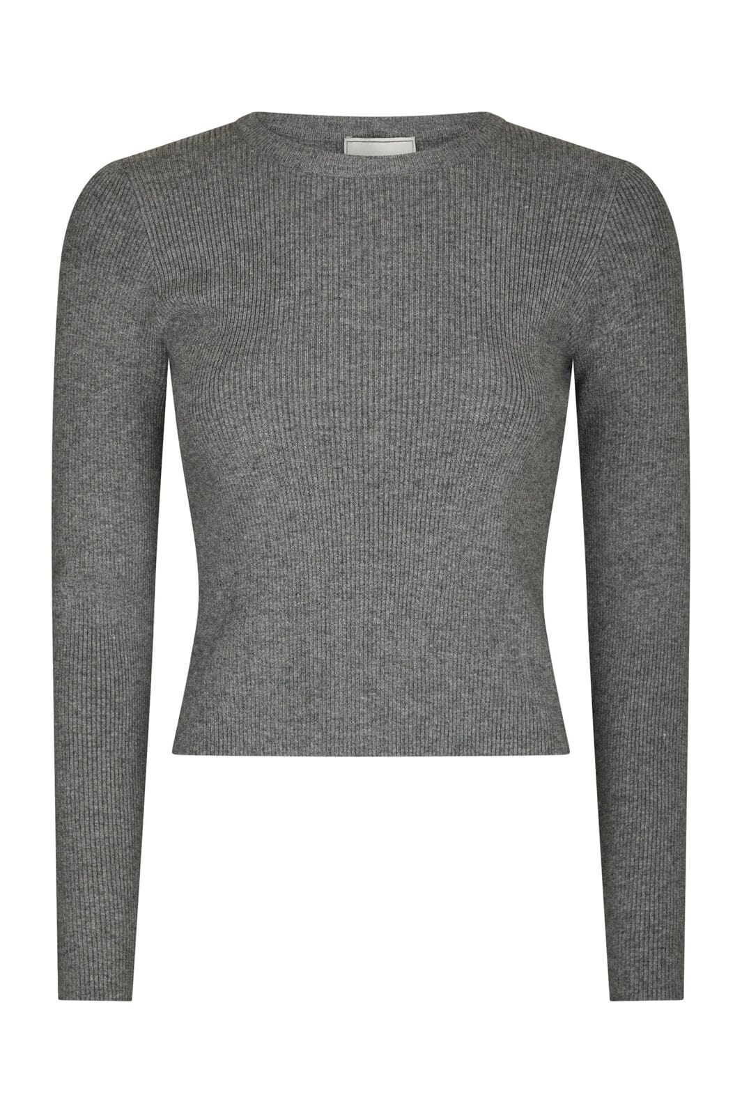 Neo Noir - Kirrera Knit Blouse 166614 - 107 - Dark Grey Melange