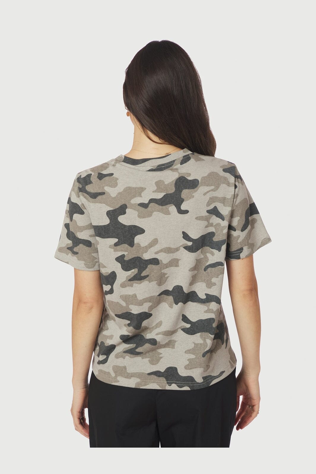 Neo Noir - Malin Mili Tee 166990 - 130 - Grey