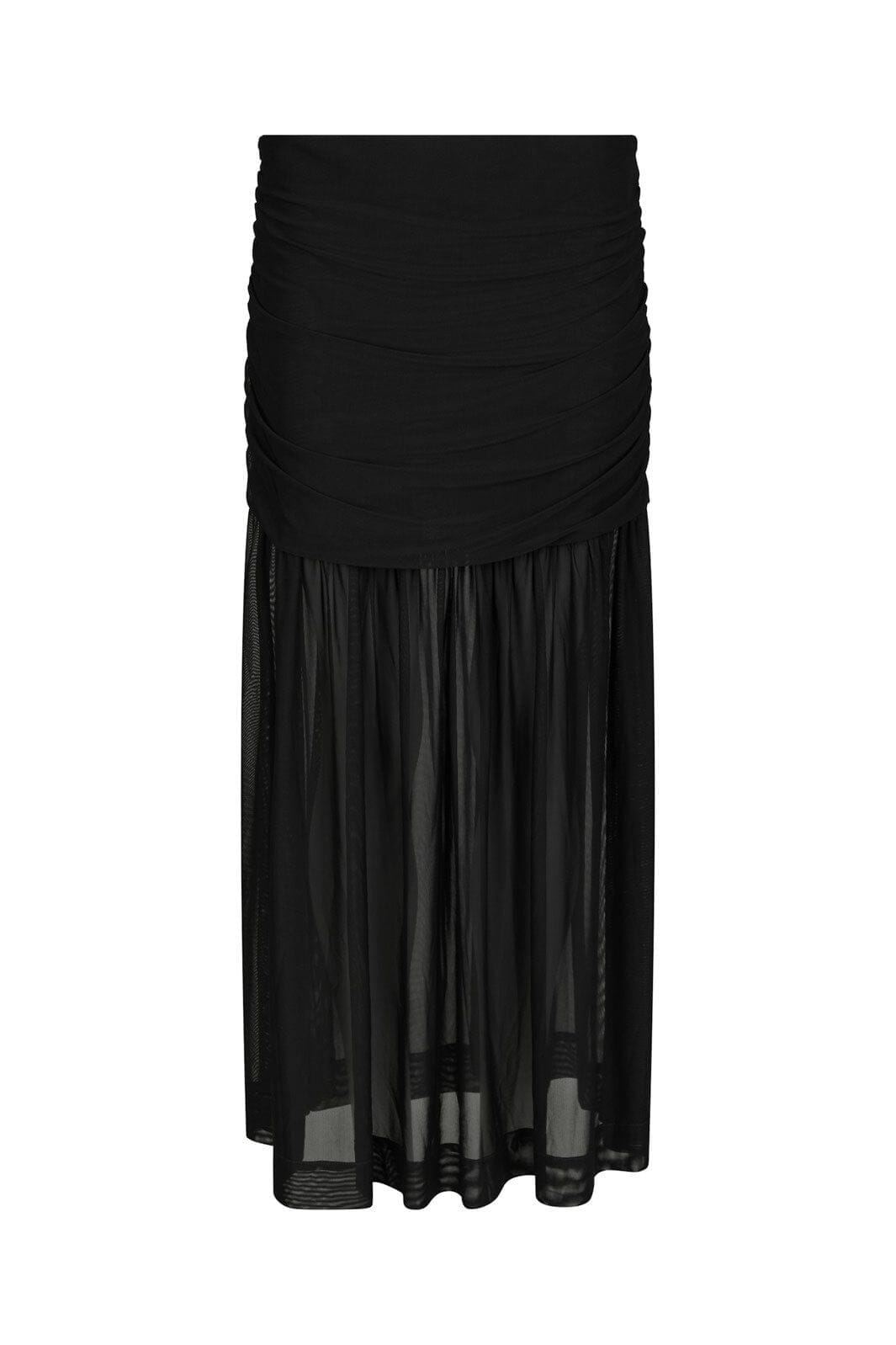 Neo Noir - Mori Layered Skirt 166934 - 100 - Black