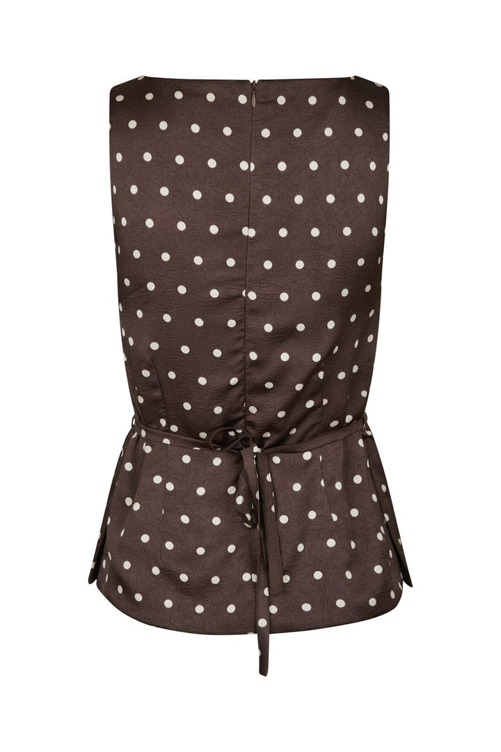 Neo Noir - Nassa Big Dot Top 167904 - 676 - Dark Brown