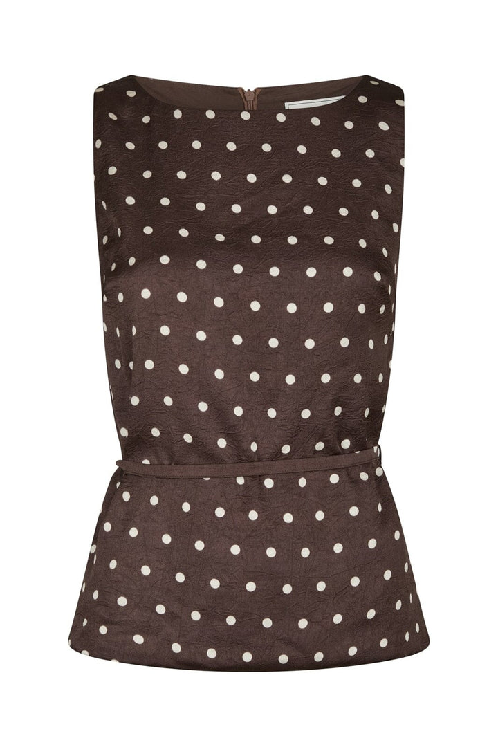 Neo Noir - Nassa Big Dot Top 167904 - 676 - Dark Brown