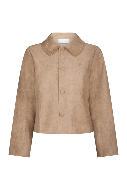 Neo Noir - Nilo Faux Suede Jacket 165954 - 213 - Sand