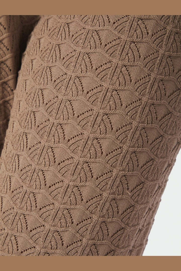 Neo Noir - Rizzy Fine Crochet Pants 168328 - 214 - Taupe