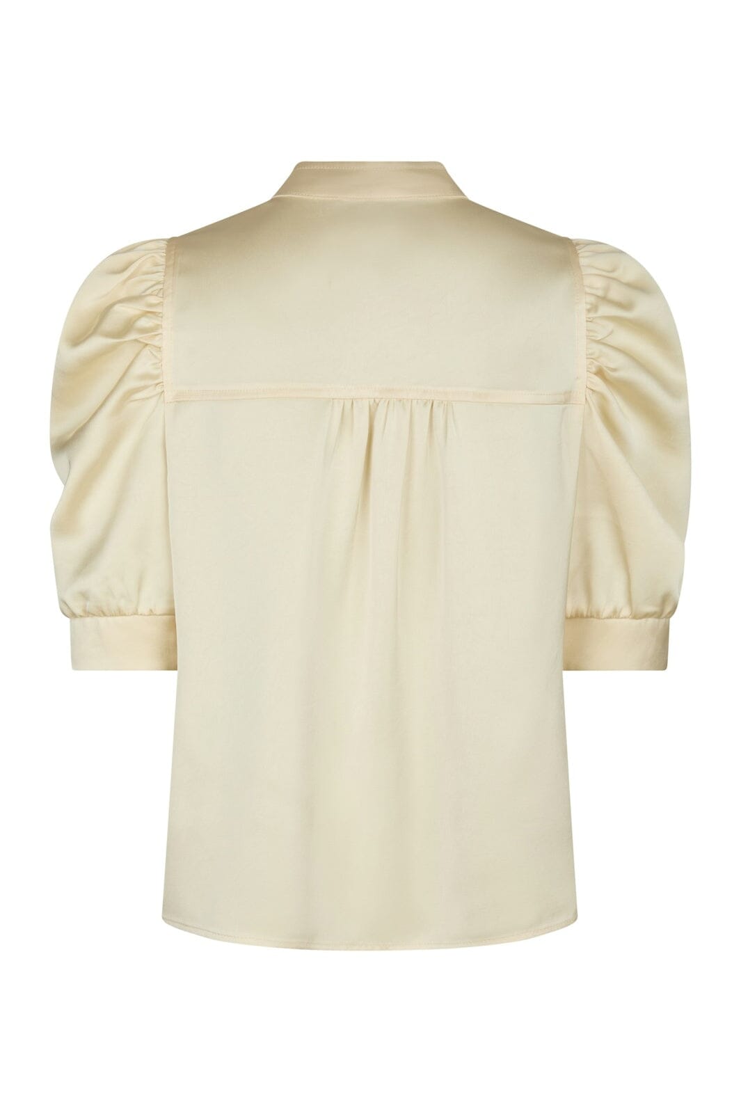 Neo Noir - Roella Heavy Sateen Blouse 162590 - 191 - Light Yellow