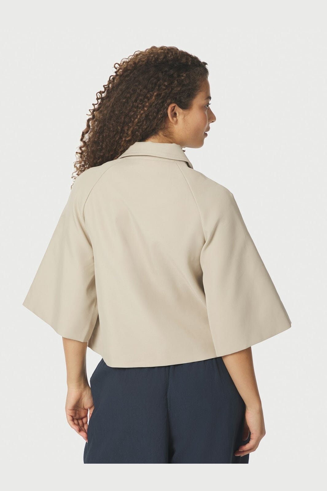 Neo Noir - Rosemma Trench Mini Jacket 168093 - 123 - Beige