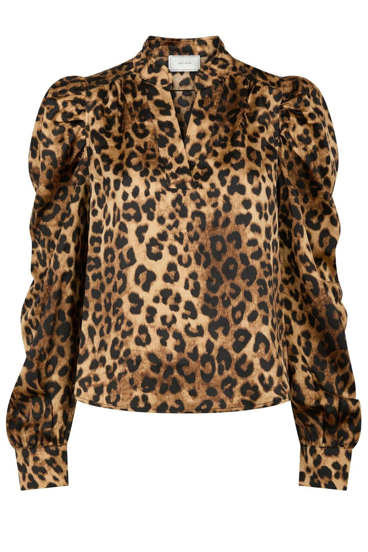 Neo Noir - Rosslyn Leo Blouse - Leopard