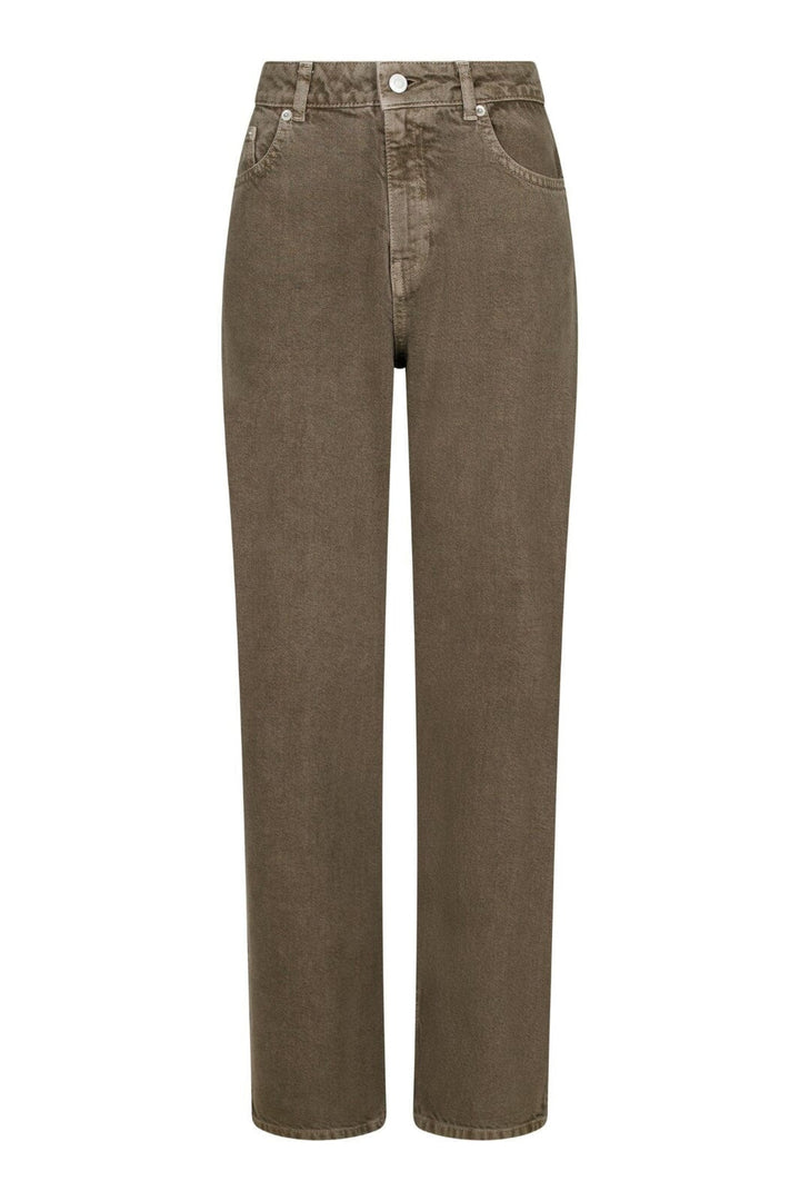 Neo Noir - Simona D Pants - Dusty Brown