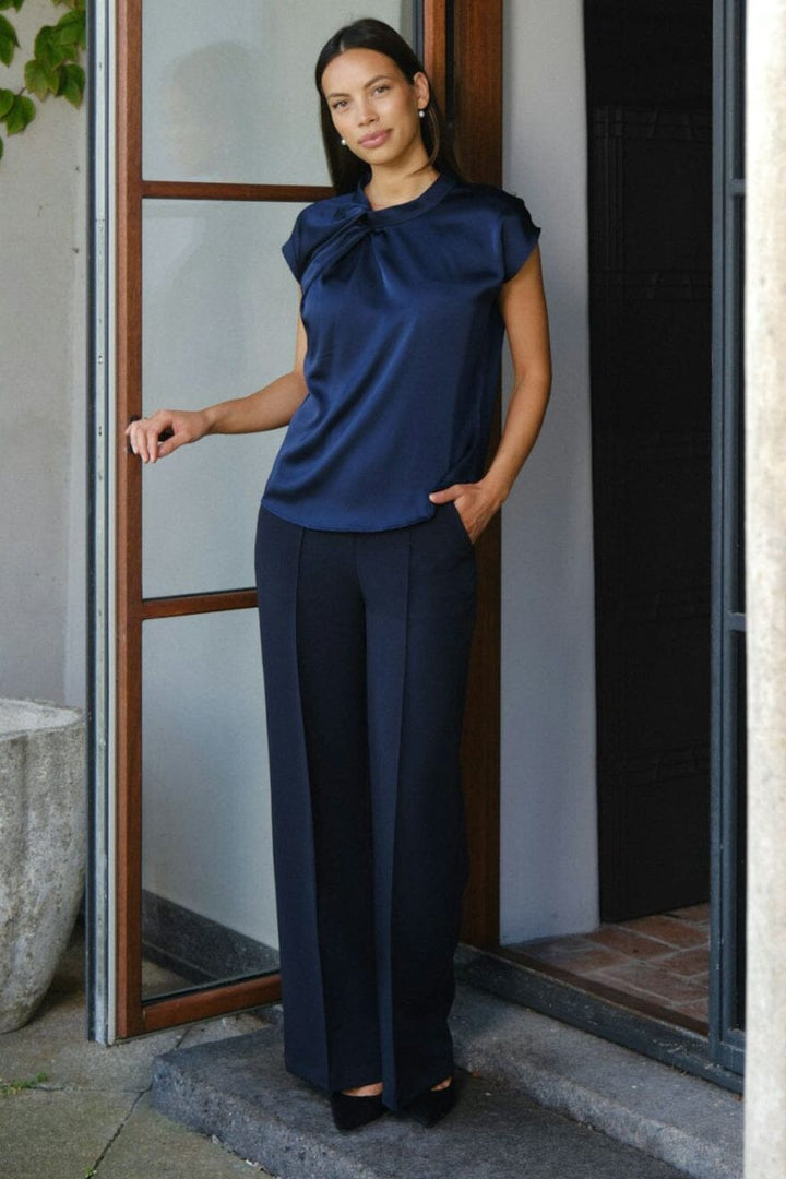 Neo Noir - Sury Suit Pants 165815 - 702 - Dark Navy Bukser 