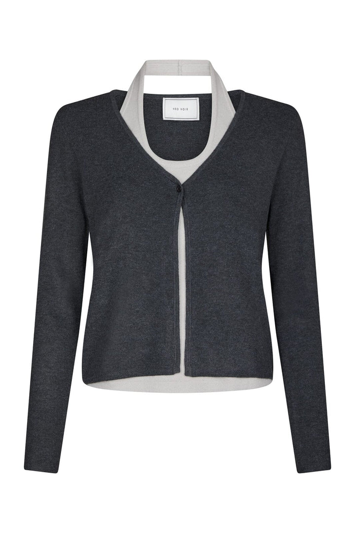 Neo Noir - Tamina Knit Blouse 168080 - 132 - Antracit