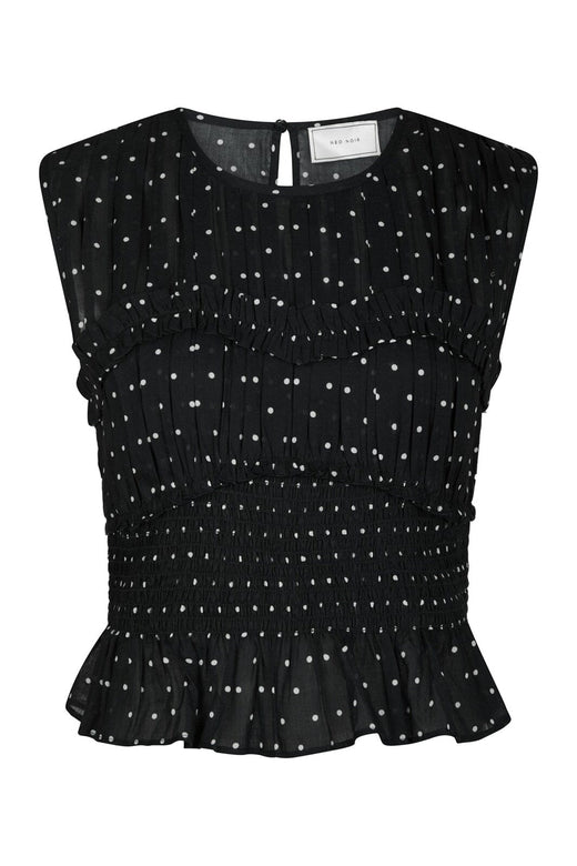 Neo Noir - Tiril Dot Top 166764 - 100 - Black