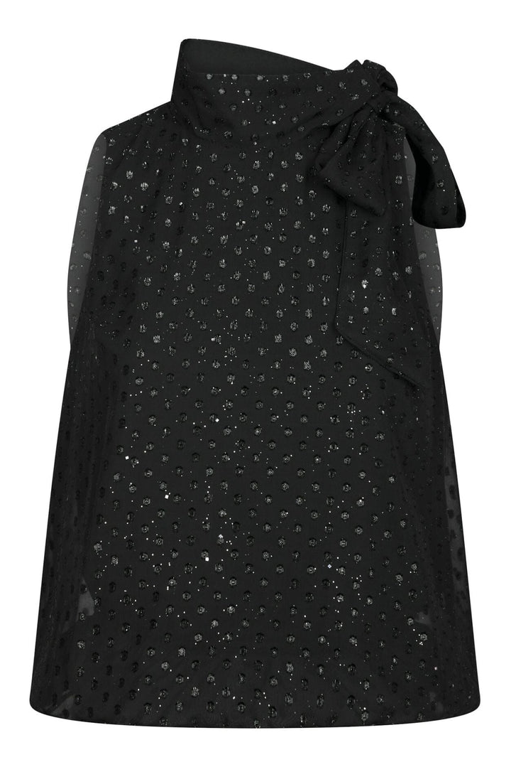Neo Noir - Veda Glitz Dot Top 171181 - 100 - Black Toppe 