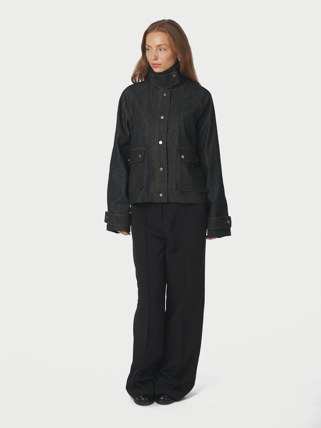 Neo Noir - Vista Denim Cord Jacket 164643 - 534 - Dark Blue Jakker 