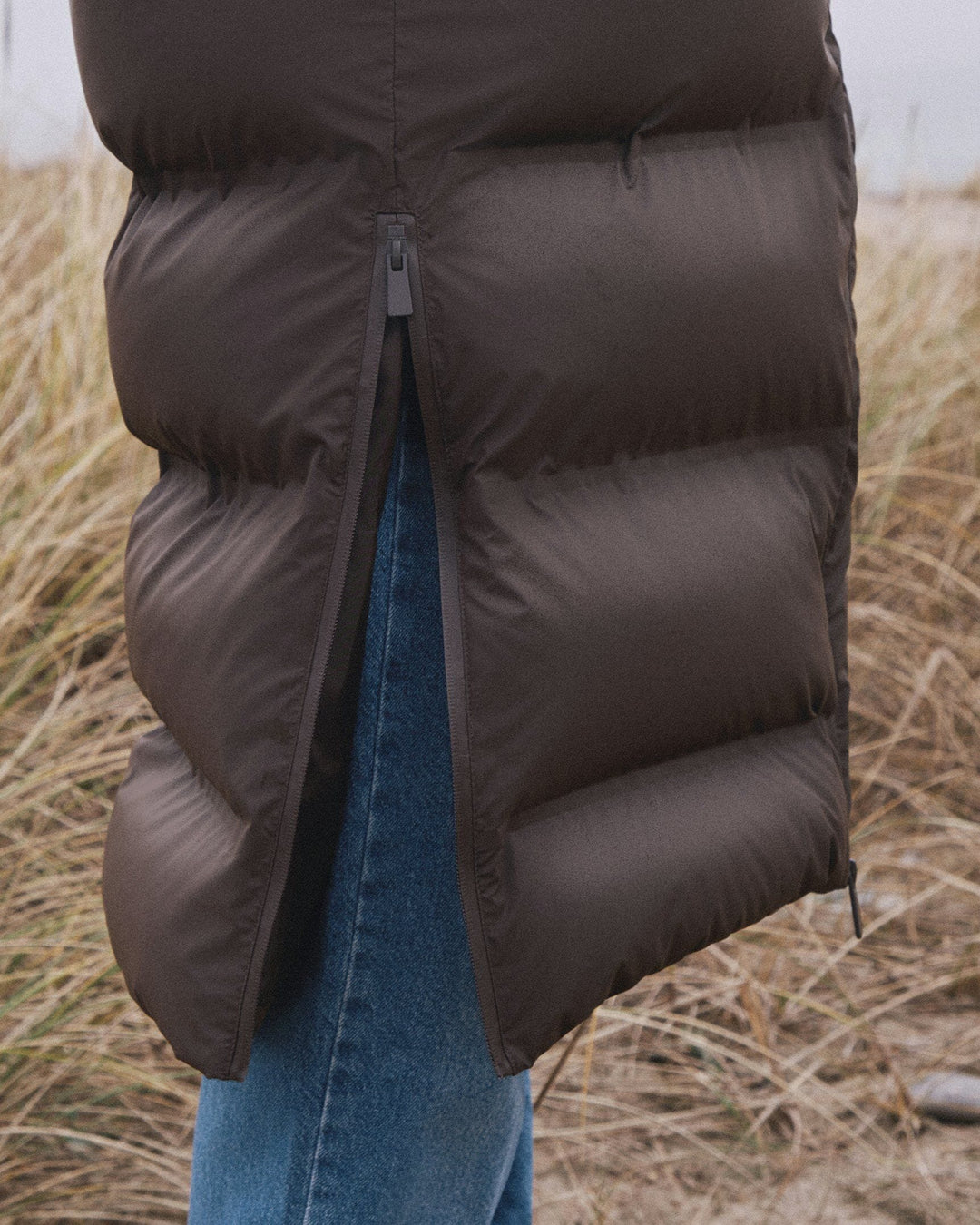Neo Noir - Viviana C Puffer Jacket 158083 - 676 - Dark Brown Jakker 