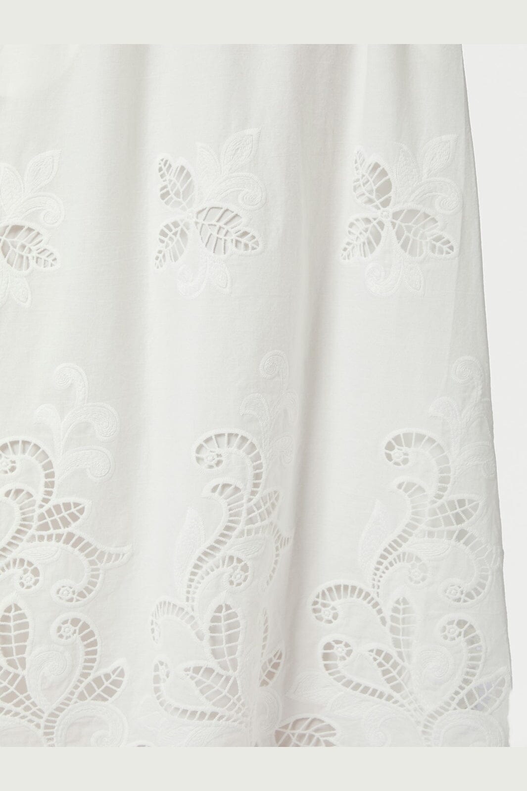 Neo Noir - Yara Long Emb Skirt 168438 - 120 - White