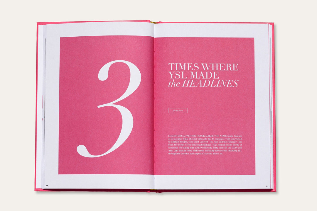 New Mags - The Essence Of Yves Saint Laurent Dekoration 