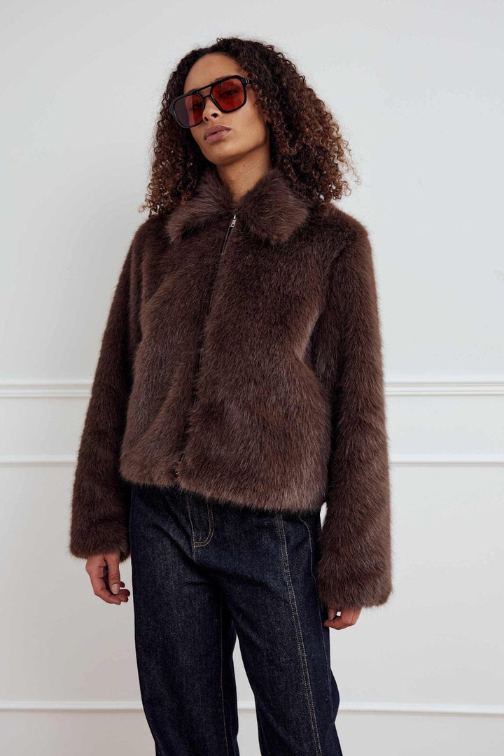 Noella - Kallysta Jacket 12190001 - 1343 - Chocolate Brown