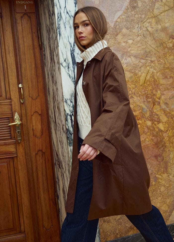 Noella - Lilli Coat 12690023 - 674 - Chocolate Jakker 