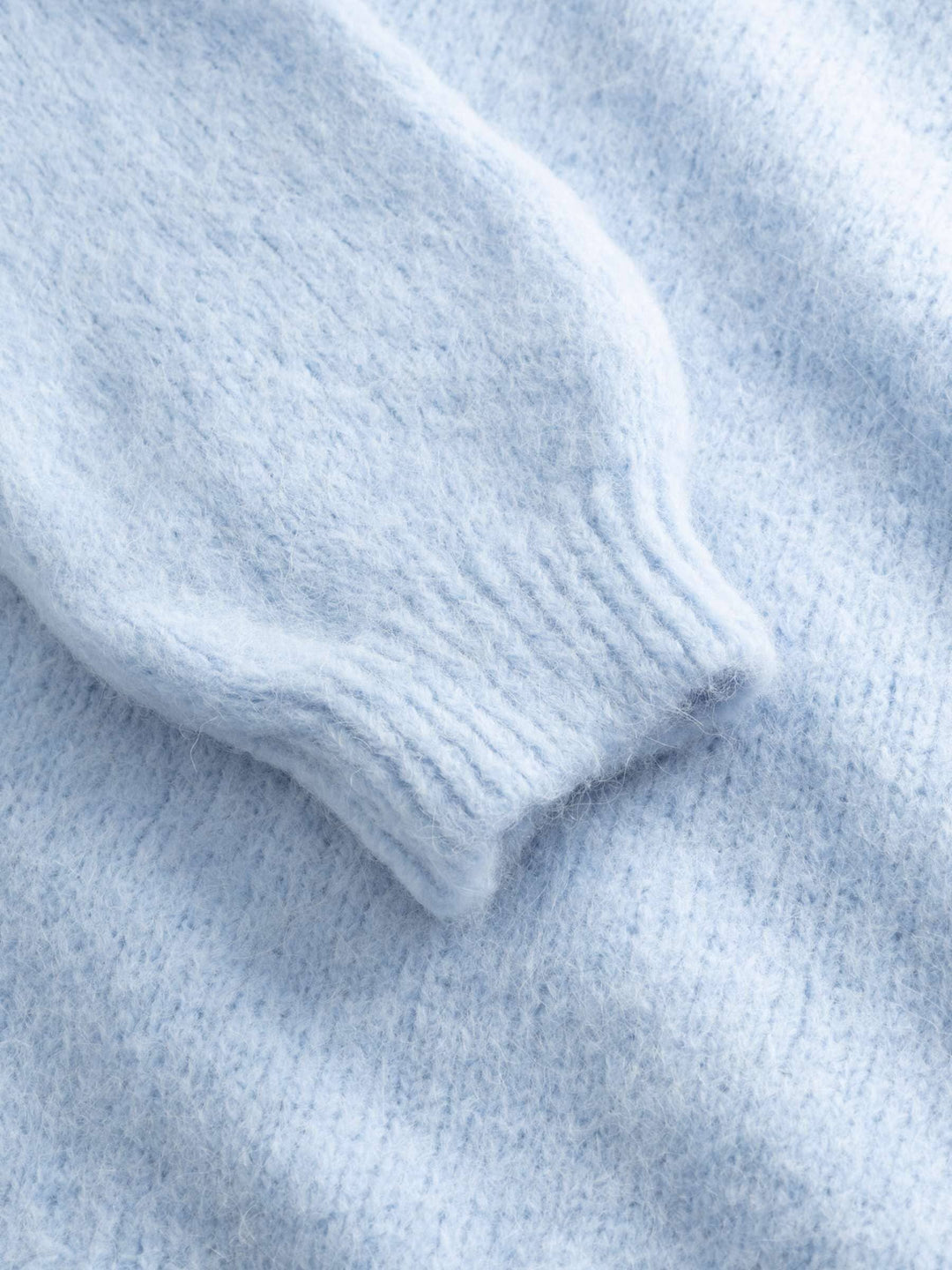 Noella - N-Latora Knit 15950002 - 016 - Light Blue Strikbluser 
