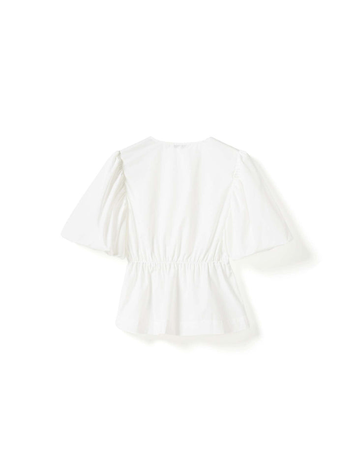 Noella - N-Magdalena Blouse 14540009 - 028 - White Bluser 