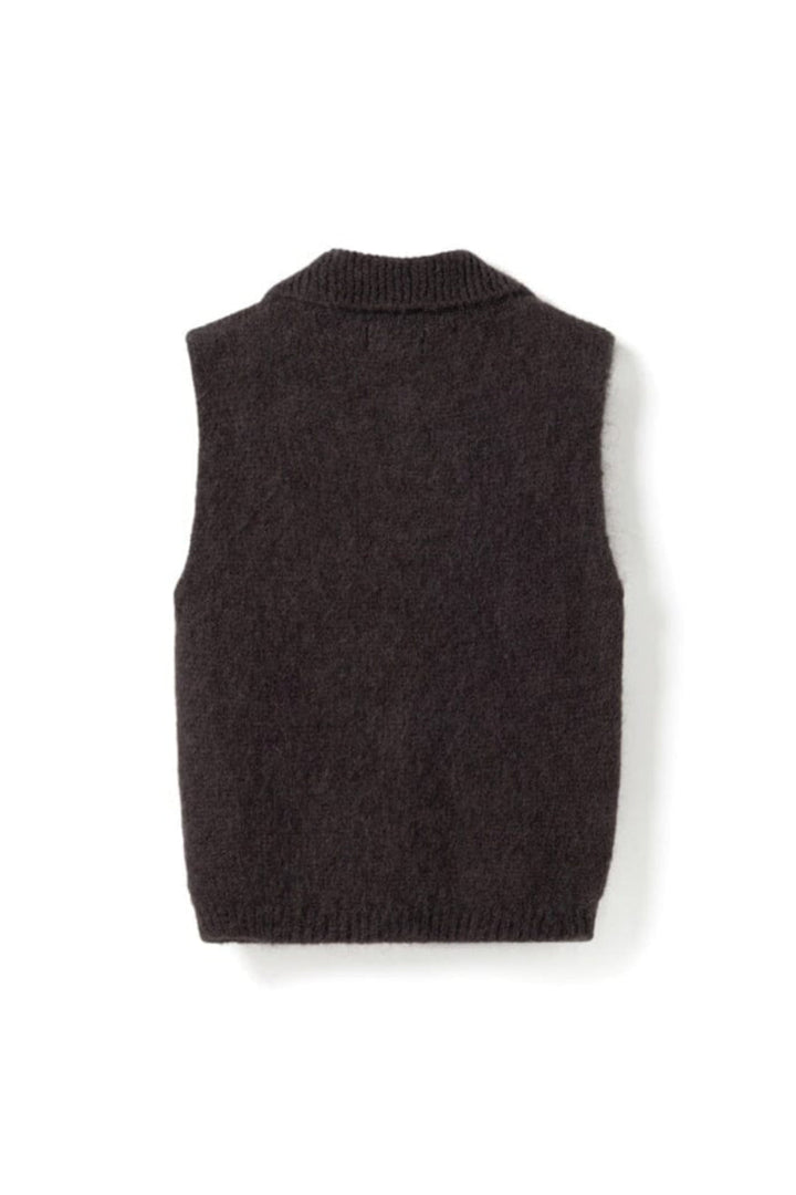 Noella - N-Makana Knit Vest 16770002 - 1021 - Chocolate Brown