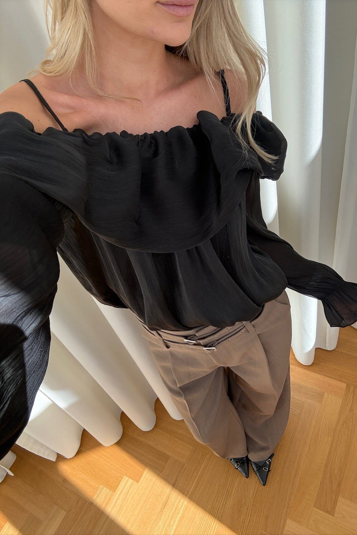 Noella - N-Miya Blouse 15330001 - 004 - Black Bluser 