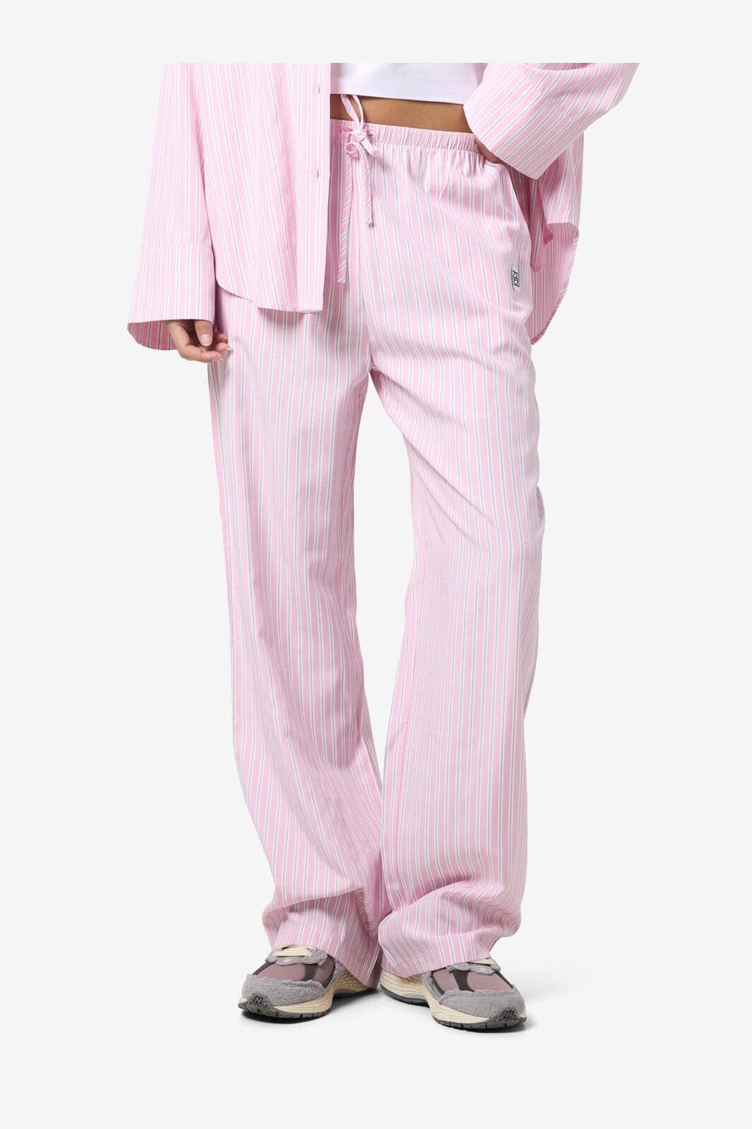 Noisy May - Nmfrida Pants Box - 4791267 Bonbon White