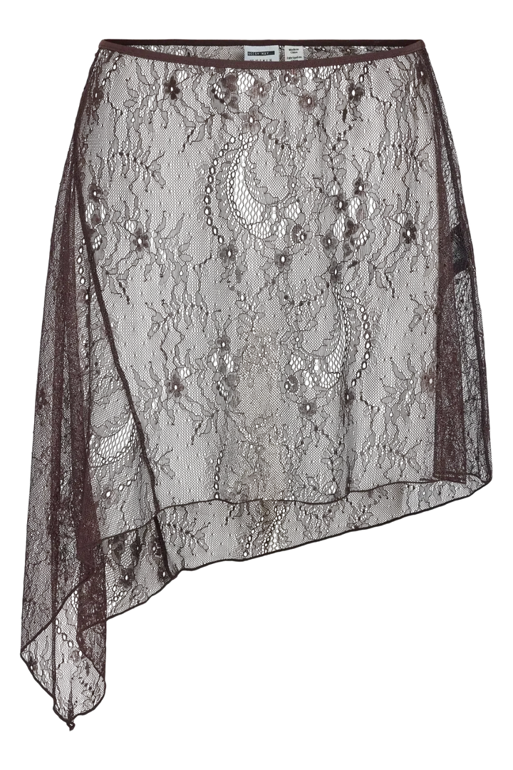 Noisy May - Nmida Elasticated Lace Skirt - 5097954 Delicioso Nederdele 
