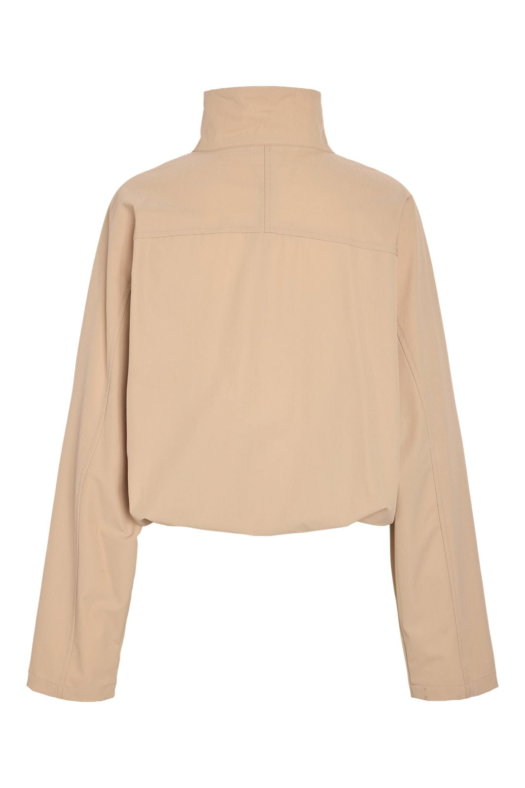 Noisy May - Nmkirby L/S Highneck Zip Jacket - 5091368 White Pepper