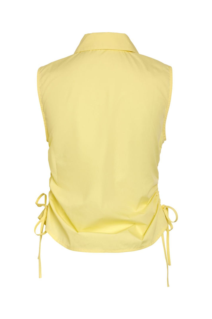 Noisy May - Nmliora S/L Shirt - 4979344 French Vanilla