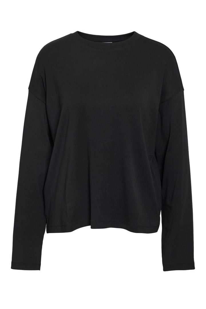 Noisy May - Nmmocca L/S Regular Fit Top Fwd - 4793254 Black