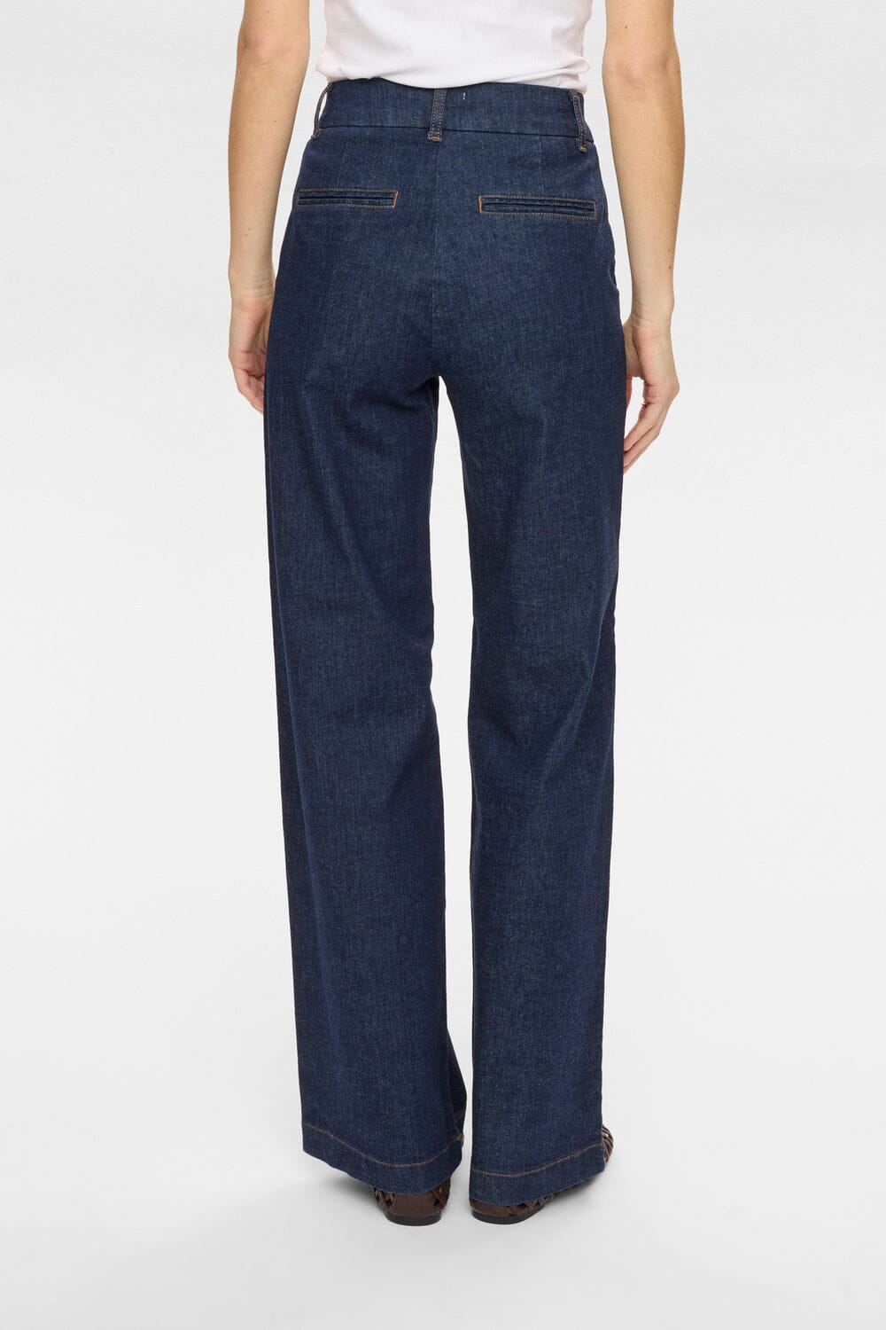 Nümph - Nuamber Hr Wide Jeans - R3012 706677 - Dark Blue Denim Jeans 