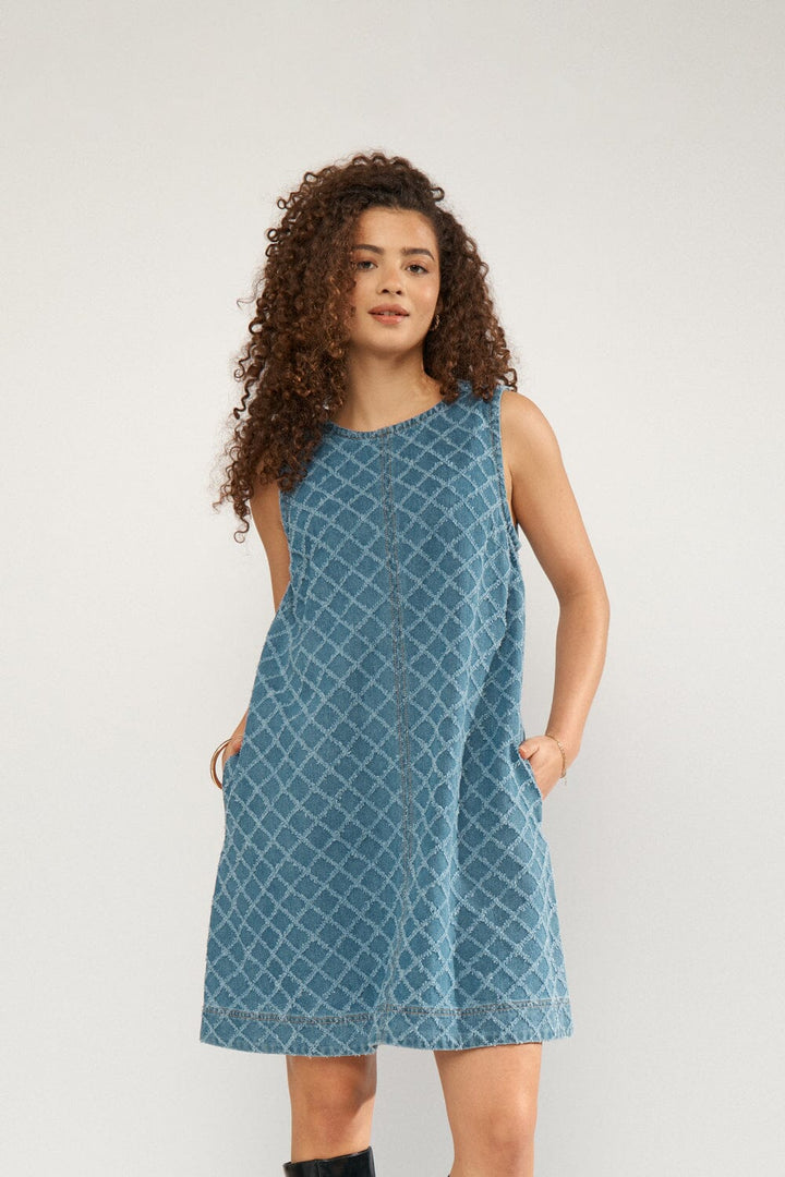 Nümph - Nuemilia Dress 706860 - Medium Blue Denim Kjoler 