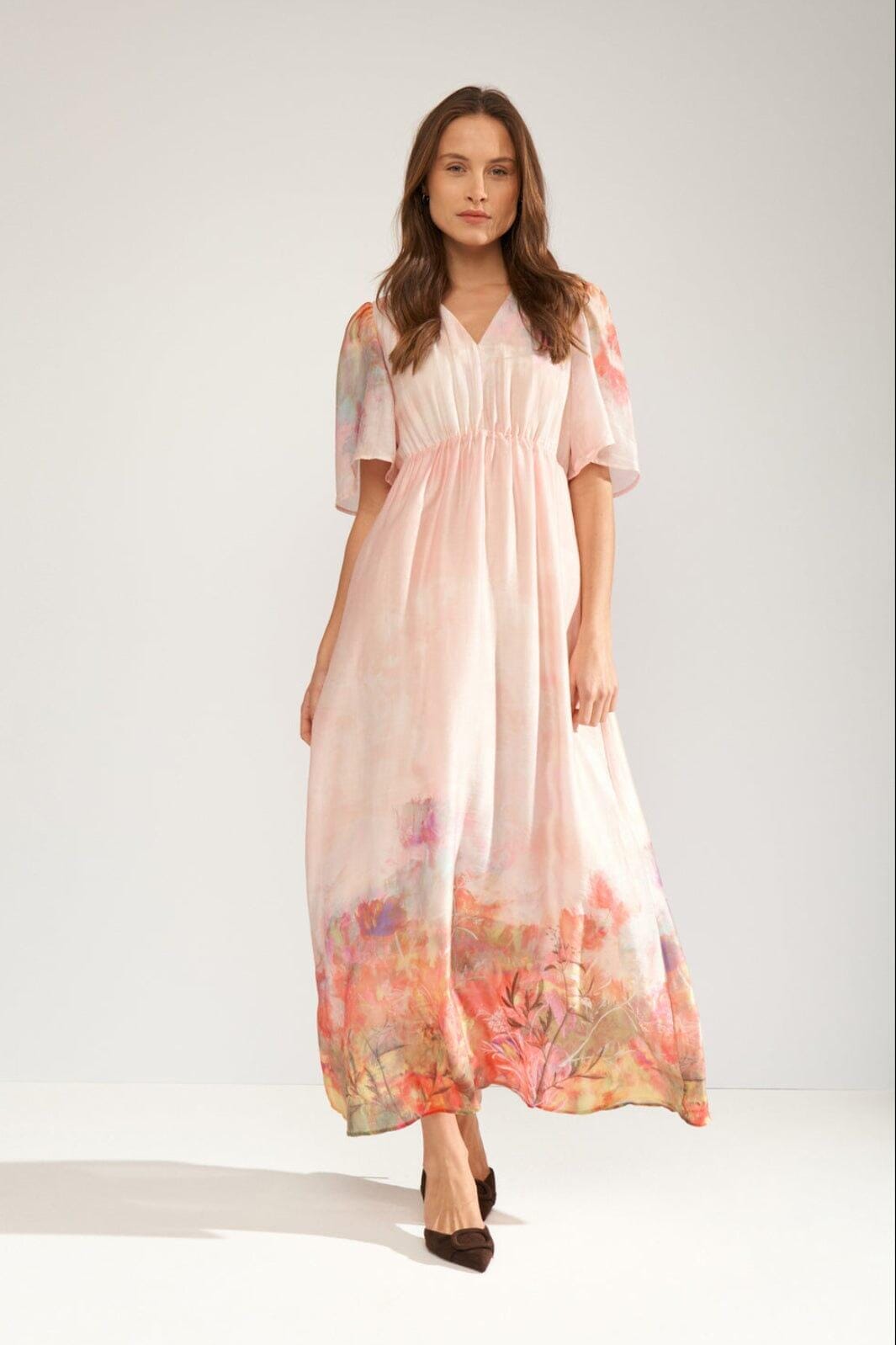 Nümph - Nulove Ss Dress 706700 - Mangano Calcite Kjoler 
