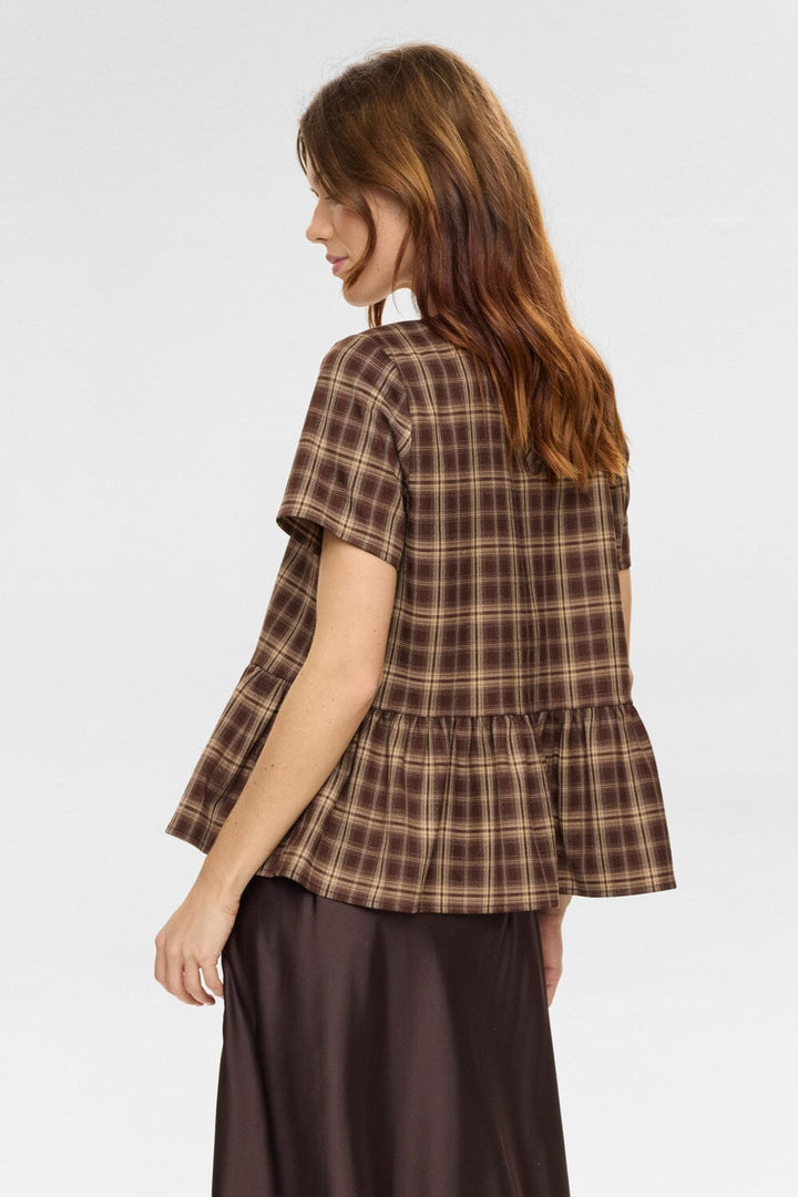 Nümph - Numarlie Blouse 707526 - Black Coffee Bluser 