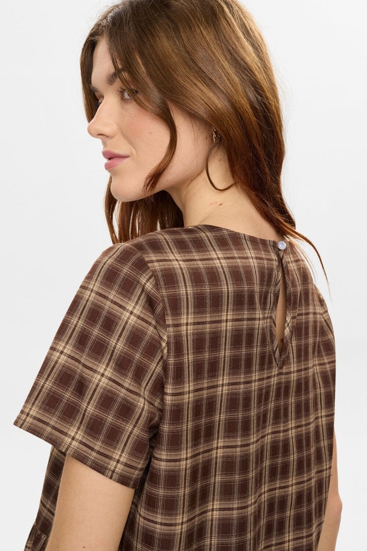 Nümph - Numarlie Blouse 707526 - Black Coffee Bluser 