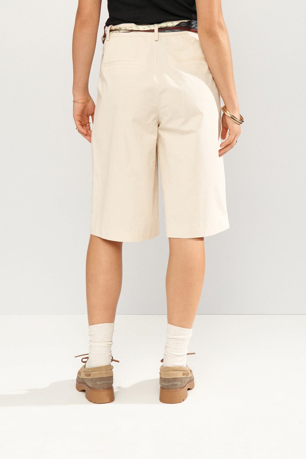 Nümph - Nusunna Shorts 706828 - Whitecap Gray Shorts 
