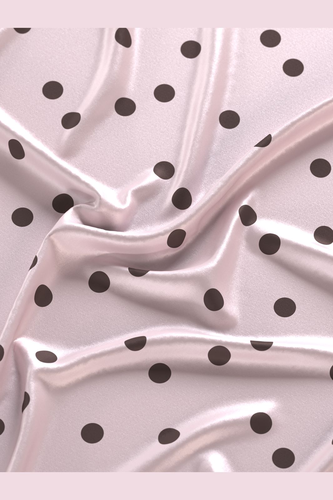 Object - Objsally Maxi Slip Dress - 5094705 Pale Lilac Seal Brown Dots